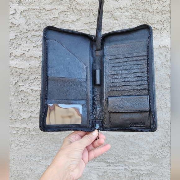 Men leather wallet,‎ clutch - Picture 6 of 7